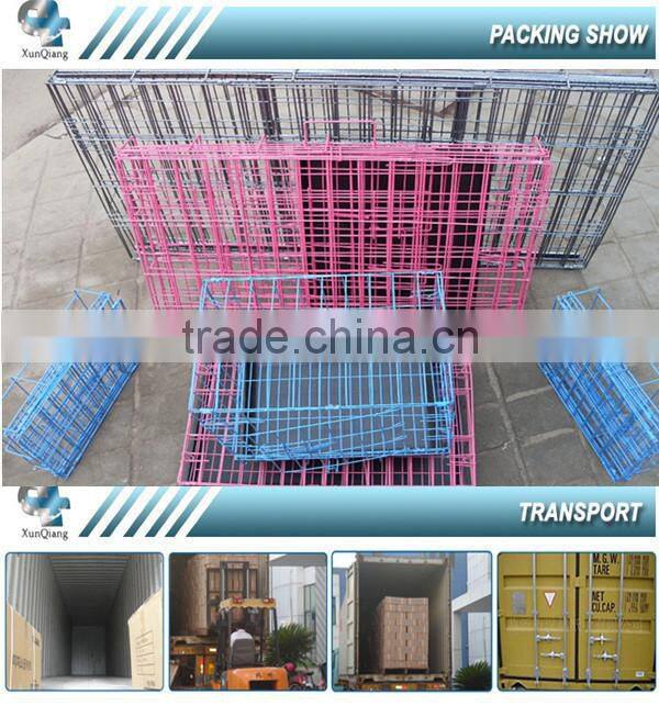 used blue & red rabbit cages for sale
