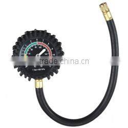 Easy operating auto tire inflating gun with pressure gauge TG-7