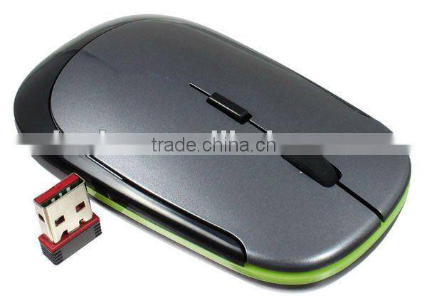 2.4G 800/1600 DPI Wireless USB Optical Mouse PC White