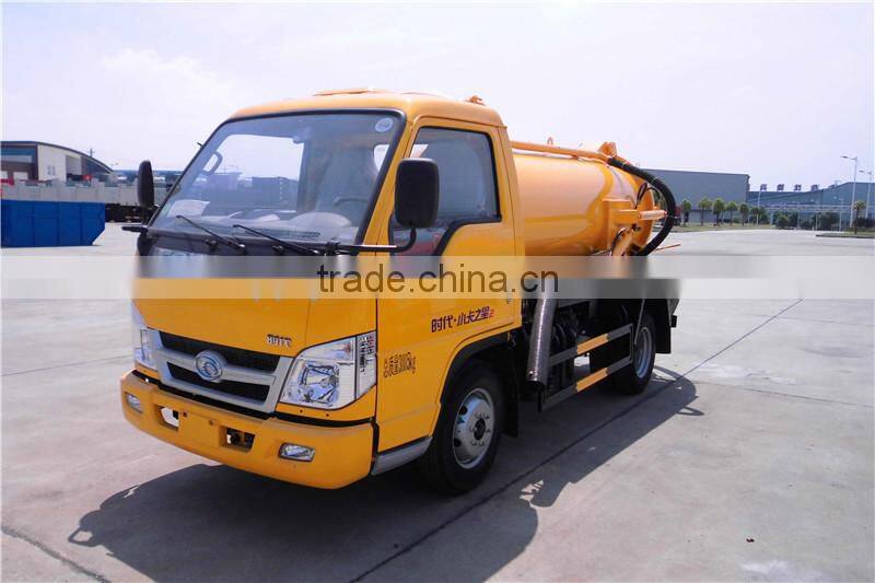 forland 4ton 4000l new sewage vacuum truck