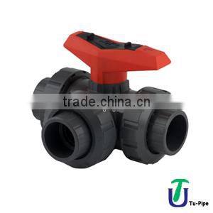U-PVC 3 Way Ball Valves (T Port)