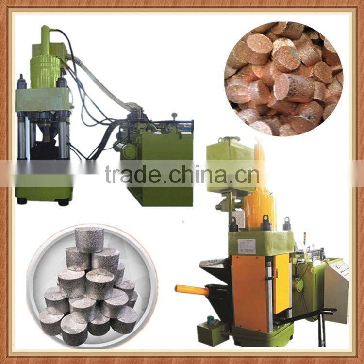 Y81-350 High Quality Hydraulic Metal Powder Shavings Briquette Machine