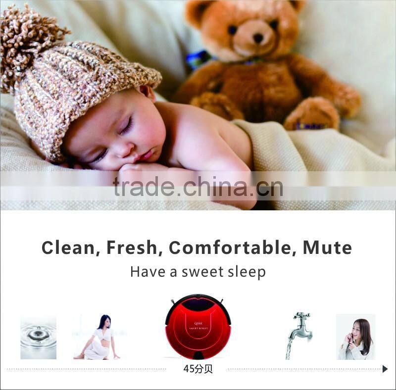 Shenzhen China wholesale white good quality lithium battery low price smart dry and wet robot vacuum cleaner