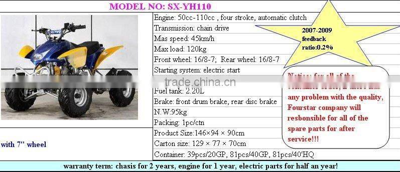 all-terrain vehicle SX-YH110