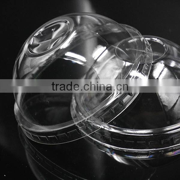 High transparent disposable dome lids for cups