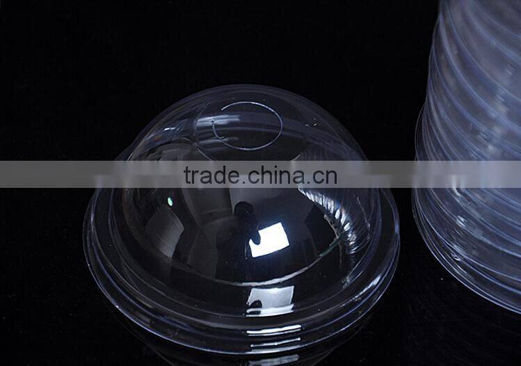 Custom Food Grade Disposable Clear Plastic Cup Dome Lids Cheap Price