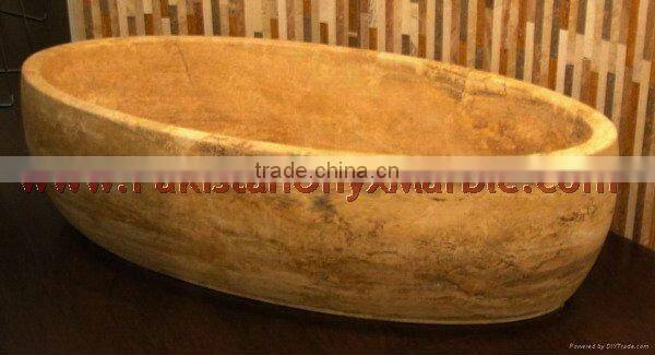 Handcarved in pure Natural Marble Stone/MARBLE BATHTUBS