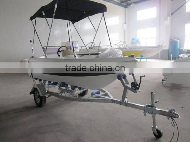 12ft Small Fiberglass Hull Boat For Sale