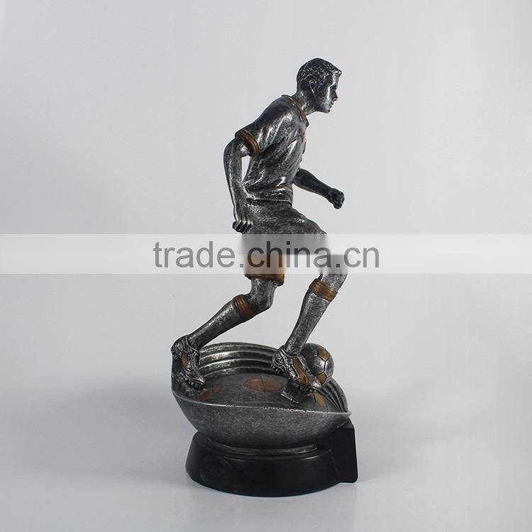 Resin Plated Football figurines