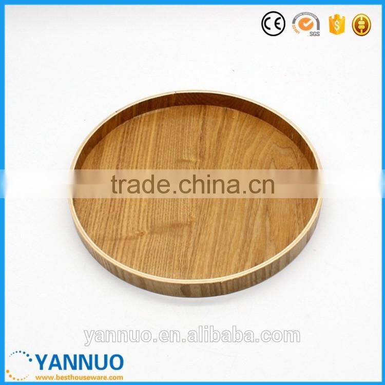 Natural Wooden tea Dish, pizza Fruit Tray, small and Big wood Plate