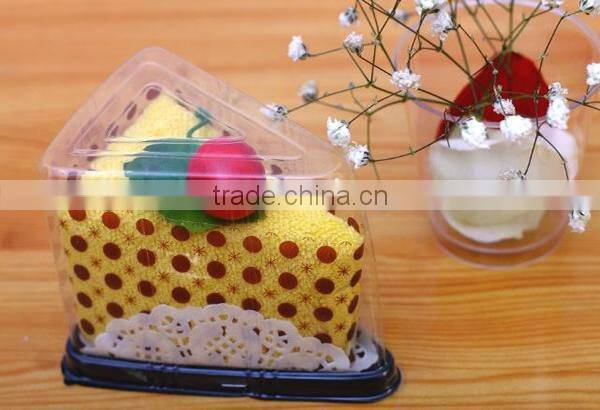 Attractive LIfelike Gift Basket Towel Cake