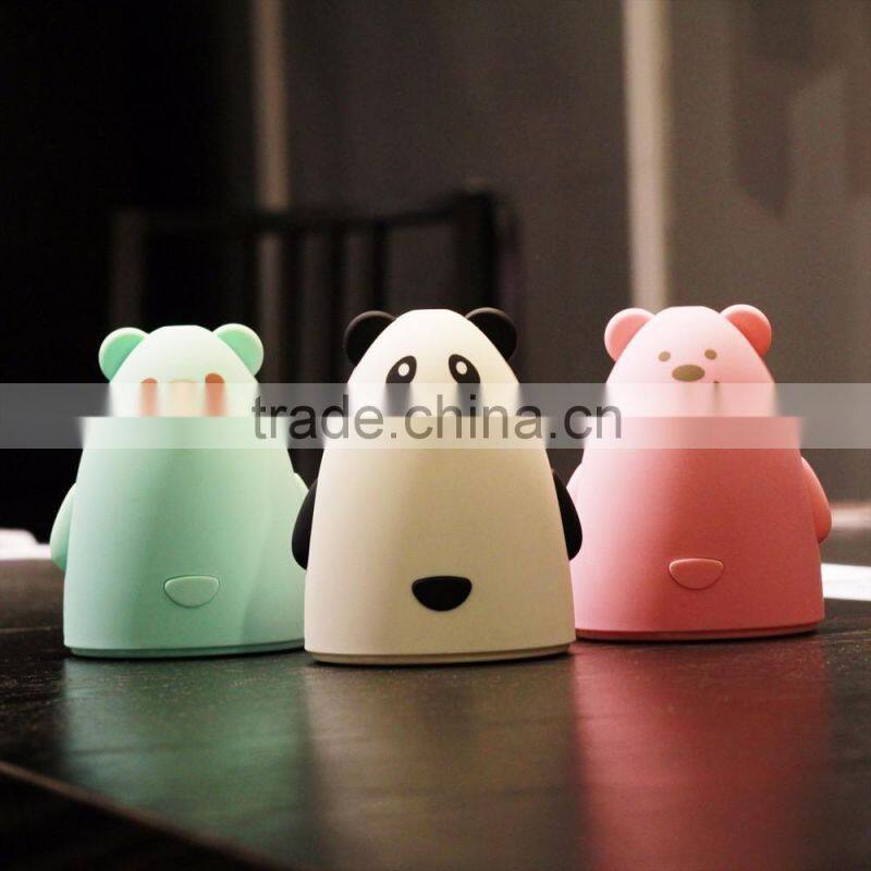 Creative Cartoon Bear Shape Humidifier, USB Mini Desktop Air Purifier