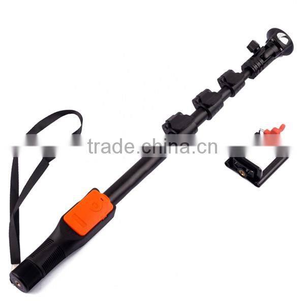 Best Selling Bluetooth selfie stick for smart phone, multifunction bluetooth selfie stick