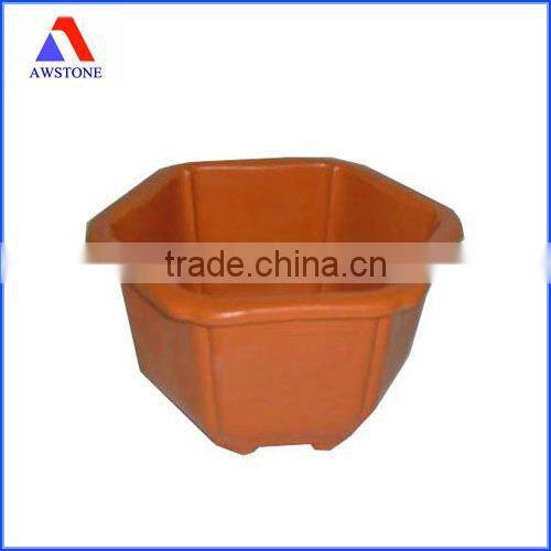 plastic flowerpot