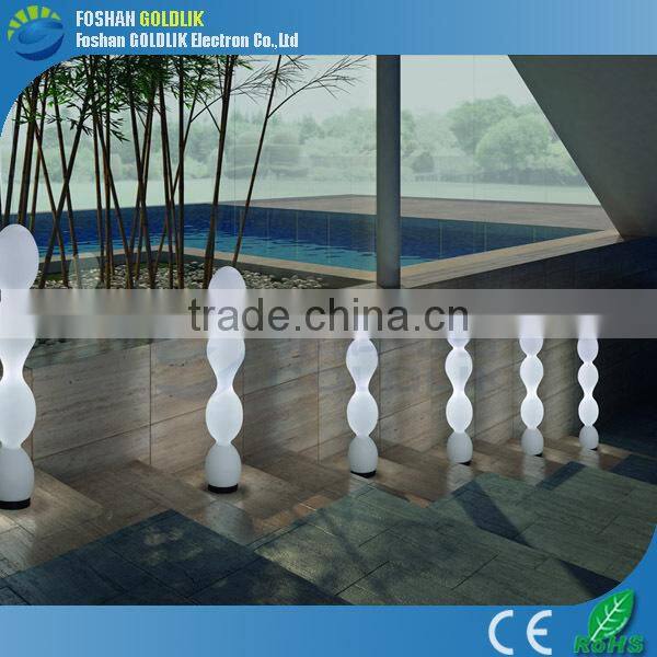 PE Plastic Color Changing Holiday Decoration Outdoor LED Tree Lights