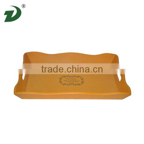 Decorative wooden tray