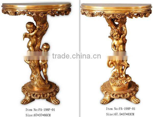 Ergonomic Living Room Furniture Half Moon Console Sidetable