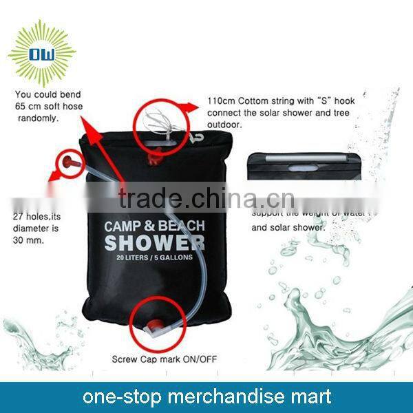 outdoor pvc camping shower