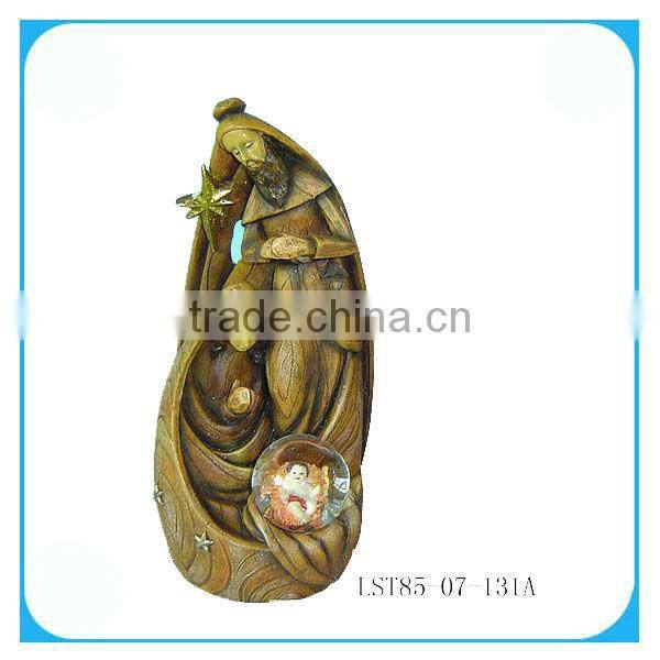 45mm nativity water globe/snow globe