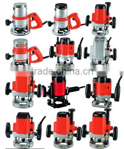 12mm 2050w Portable Power Milling Cutter Electric Wood Round Router Machine