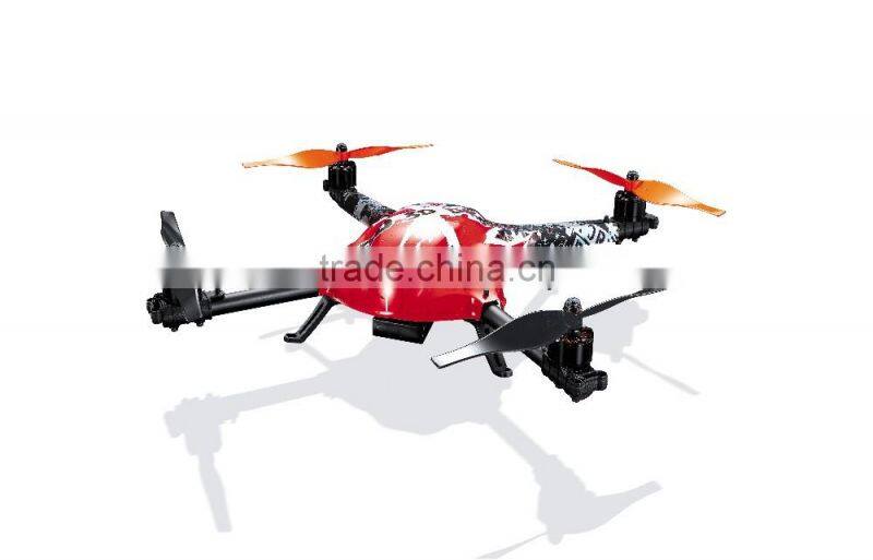 China 2016 new products 6CH 400 3D rolling outdoor Brushless Motor Quadcopter Feilun RC Plane Kit