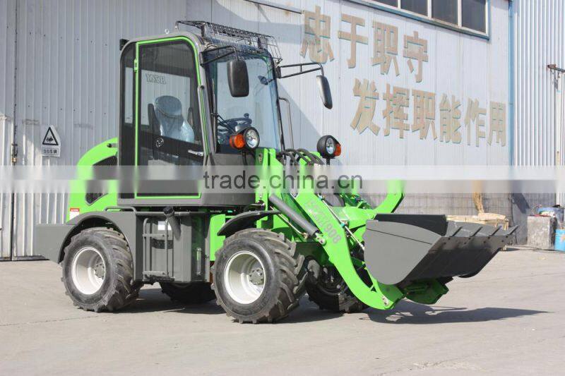 HZM brand most popular mini farm ZL08f wheel loader loader