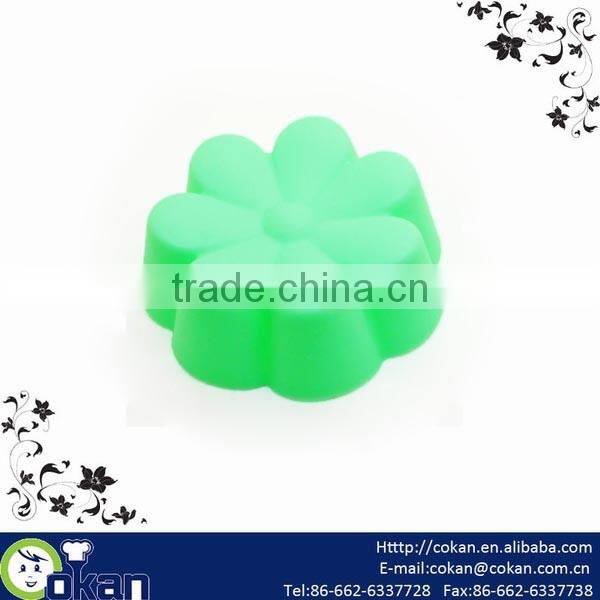 Flower Shape Silicone Muffin cup CK-SL626