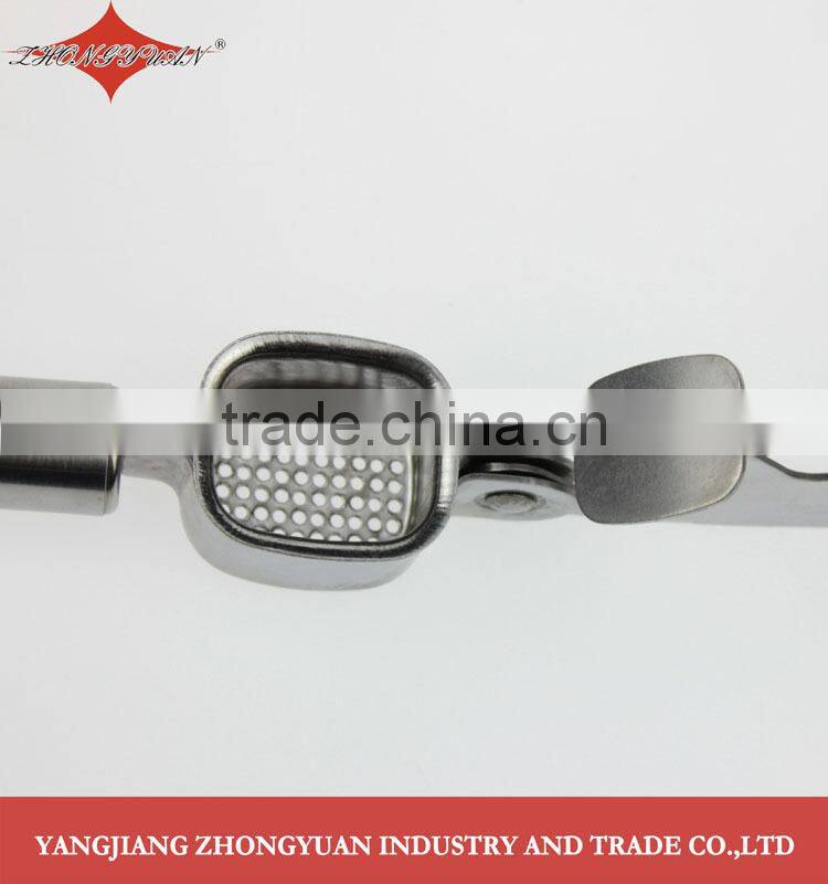Kitchenware Stainless steel garlic press with good grip