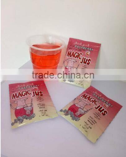 Raspberry Flavor dried powder Instant Juice Drink 5G Sachet