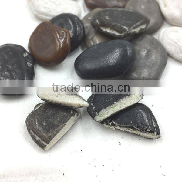 New Type Peppermint Stone Shape Chewing Bubble Gum in Meal Bowl