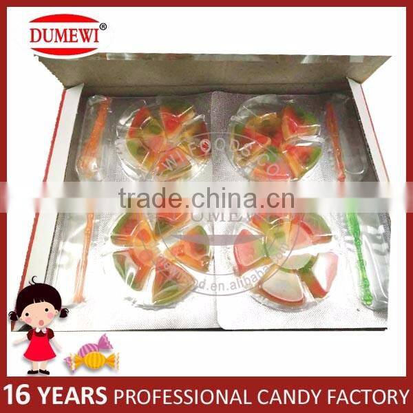 Halal Pizza Shape Fruit Gummy Candy Jelly Candy
