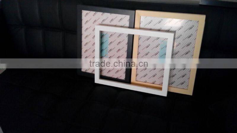 2016 new design customed high quality wooden picture frame hang wall frame
