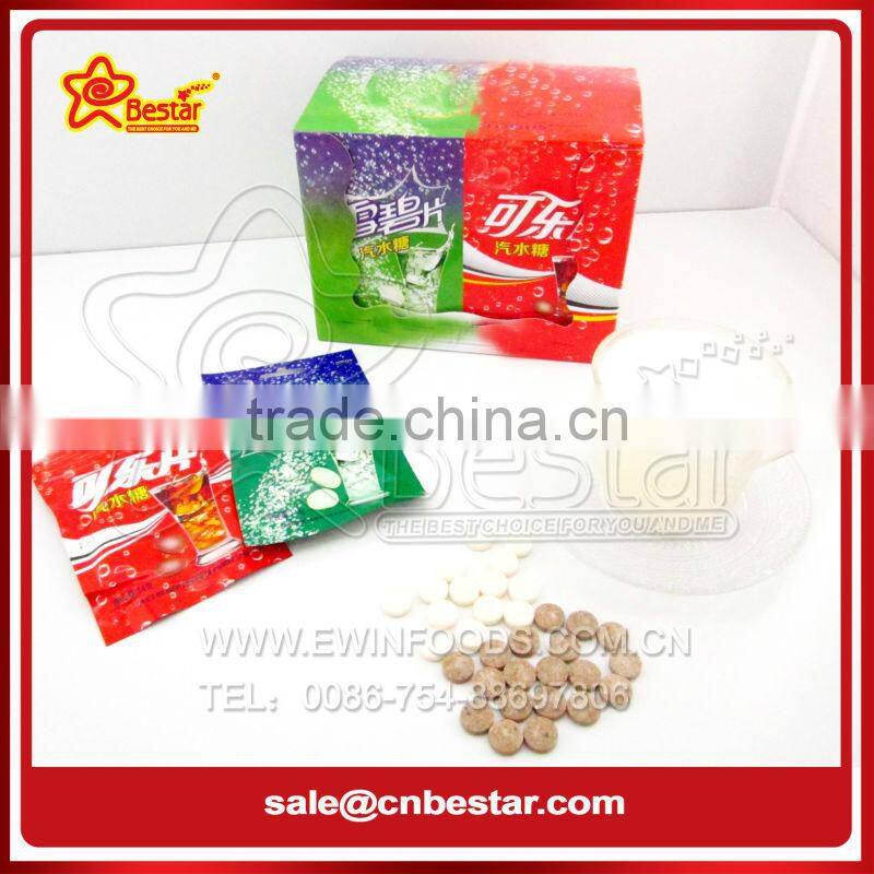 Cola and Sprite Bottle Packing Soda Hard Candy 9g
