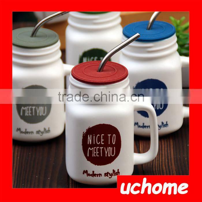 UCHOME Creative Promotional Advertising Office Gift Ceramic Coffee Mug