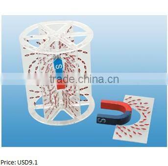 Demo magnetic field Three-dimensional magnetic induction line teaching apparatus
