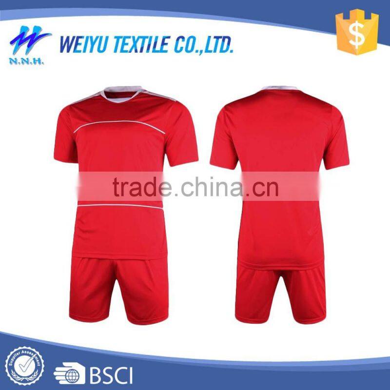 Wholesale high quality custom sublimation soccer jersey