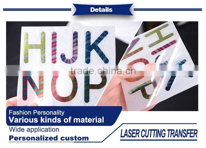 Jiabao laser t shirt heat transfer sticker