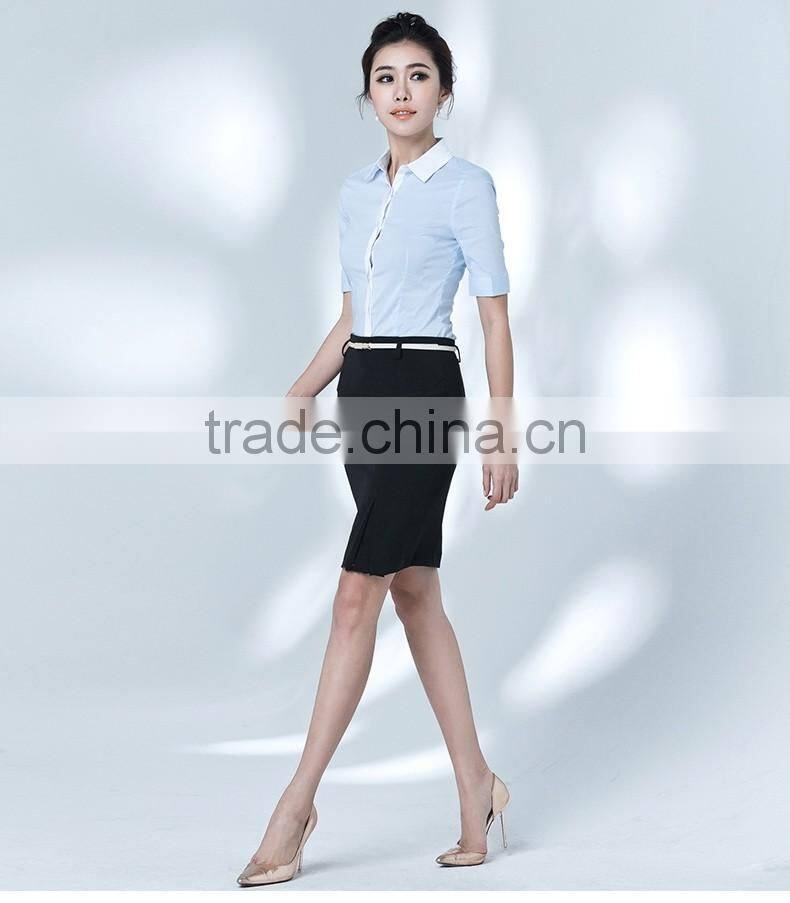 Women's Work Uniform Shirt And Skirt Uniform