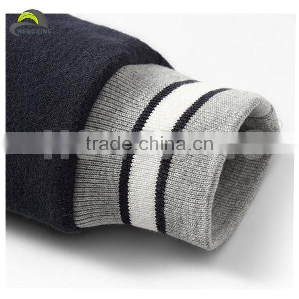 Custom Navy Blue Korean Cotton Men Hoodie