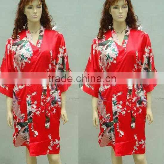 kimono robe silk