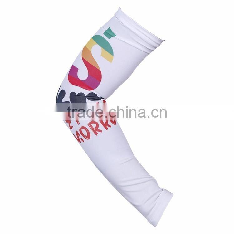 Cheap custom sun protection sports cycling arm sleeve