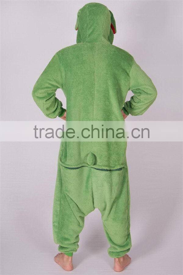 Super quality hot sell high quality adult footless pajamas onesie