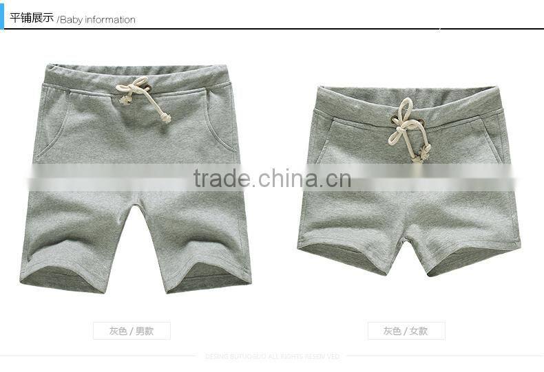 Custom cotton polyester shorts wholesale in bulk plain shorts for men/women gym shorts manufacturer