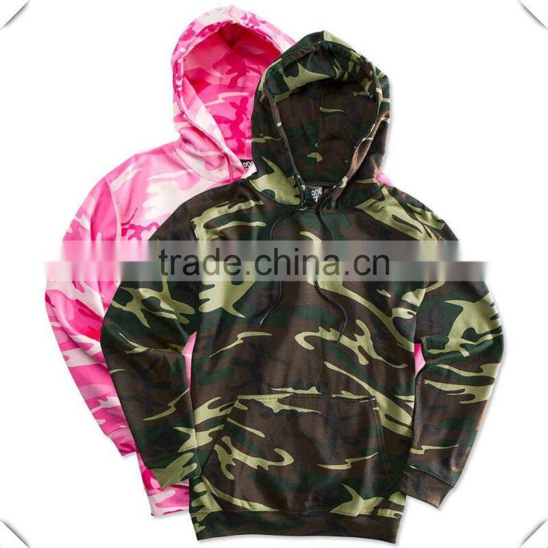 Lightweight Poly-Cotton Camo Hoodie for Men Full Sublimation Hooded Sweatshirt Military Camouflage Pullover Hoodie