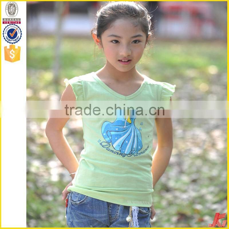 fashion design girls tshirt printing custom t shirt