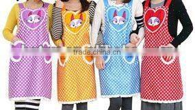 cheap kitchen cleaning funny long waist pattern for aprons