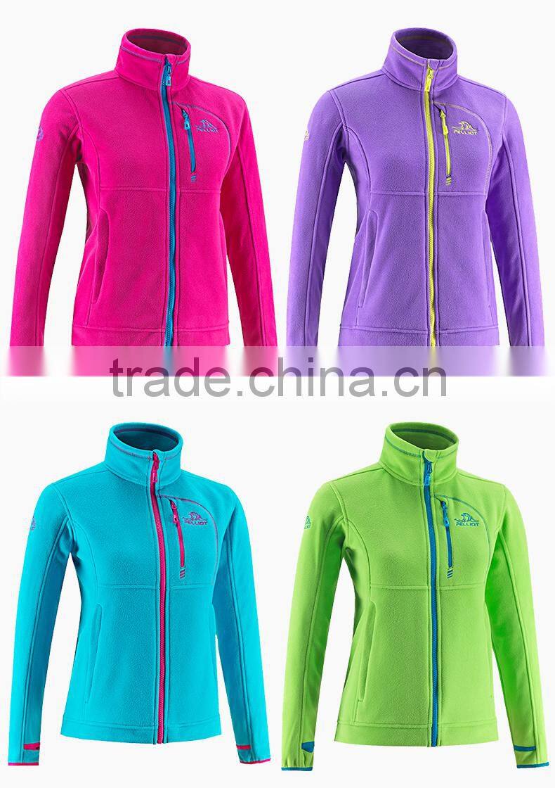 Fashion Design Women Sport Wholesale Fleece Jackets
