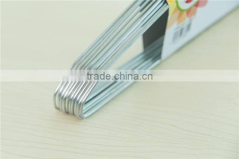 High quality Factory price PE coated metal hangers for clothes