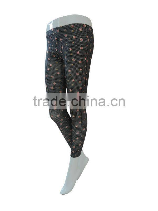 nice quality seamless woman underwear ladies seamless legging w/print