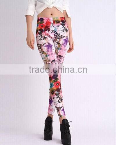 Suntex New Women Colorful New design Print Leggings